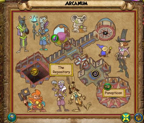 This guide is meant as a tool to follow your progress and keep an eye on the Karamelle Quest Line. . How to get to the arcanum wizard101